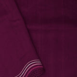 Barossa Purple Tussar Saree With Embroidery Work
