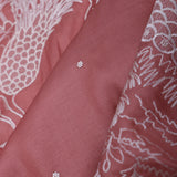 Rose Taupe Soft Silk Saree With Scallop Border