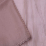 Rosy Brown Organza Saree With Petit Embroidery