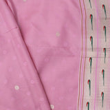 Light Rose Pink Saree With Paithani Border