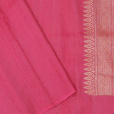 Pink Munga Tussar Saree With Meenakari Design