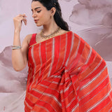 Orange Rangkat Banarasi Saree