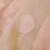 Dark Cream Tissue Banarasi Saree With Gold Zari