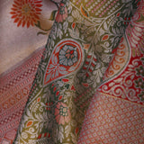 Mahendi Green Kanjivaram Tissue Saree With Contrast Border