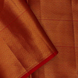 Mahendi Green Kanjivaram Tissue Saree With Contrast Border