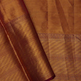 Mint Candy Green Kanjivaram Tissue Saree With Contrast Border