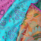 Sky Blue Kanjivaram Silk Saree With Designer Border