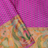 Sky Blue Kanjivaram Silk Saree With Designer Border