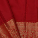 Yellow Kanjivaram Silk Saree With Contrast Border