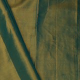 Green-Cyan Kanjivaram Tissue Saree With Floral Pattern