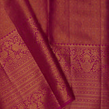Pink Kanjivaram Tissue Saree With Meenakari Design
