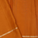 Red Kanjivaram Silk Saree With Open Border