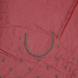 Pastel Pink Kanjivaram Tissue Saree With Scallop Border