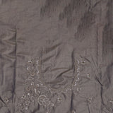 Dual Shade Tissue Saree With Scallop Border