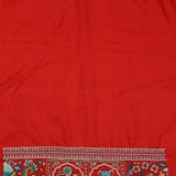 Dark Lilac Patola Silk Saree With Contrast Border