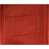 Deep Red Dotted Weave With Floral Leaf Border Designer Saree
