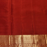 Deep Maroon Gold Zari All Over Jaal Pure Silk Kanjivaram Saree With Heavy Contrast Gold Pallu