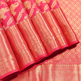 Fuchsia Pink Kanjivaram Silk Saree