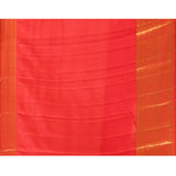 Crimson Red And Pure Gold Kanchipuram Silk Saree