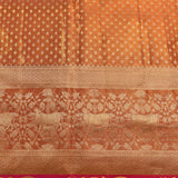 Majestic Gold & Pink Shikargah Kanjivaram Silk Saree