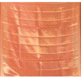 Crimson Red Kanjivaram Tissue Silk Saree With All-Over Floral Vines