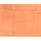 Warm Copper Checkered With Multicolor Floral Motif Border Designer Saree