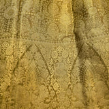 Olive Green Dual Tone Zari Floral Geometric Jaal Pure Silk Kanjivaram Saree With Heavy Woven Border