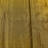 Olive Green Dual Tone Zari Floral Geometric Jaal Pure Silk Kanjivaram Saree With Heavy Woven Border