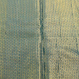 Peach And Teal Blue Gold Zari Meenakari Bird Floral Jaal Pure Silk Kanjivaram Saree With Contrast Peach Border