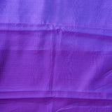 Violet Kanjivaram Silk Saree With Diagonal Silver Zari Chevron Weave