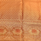 Radiant Copper-Bronze Kanjivaram Silk Saree