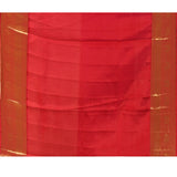 Regal Red And Antique Gold Kanchipuram Silk Saree