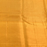 Golden Ethereal Bird & Paisley Silk Saree