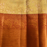 Heritage Light Green & Red Elephant-Motif Kanjivaram Silk Saree