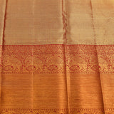 Heritage Light Green & Red Elephant-Motif Kanjivaram Silk Saree