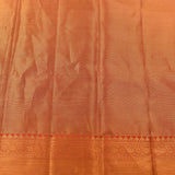 Opulent Copper-Gold Kanjivaram Silk Saree