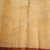 Elegant Off-White & Magenta Royal Kanjivaram Saree