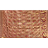 Forest Green Floral Jaal All Over Kanjivaram Tissue Silk Saree