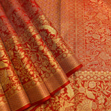 Royal Crimson Heritage Banarasi Silk Saree