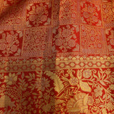 Royal Crimson Heritage Banarasi Silk Saree