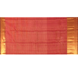 Maroon Checked Butti Kanjivaram Silk Saree