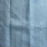 Powder Blue Fusion Saree With Digital Floral Print & Embroidered Border