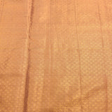Teal And Gold Peacock Motif Kanjivaram Silk Saree