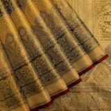 Regal Crimson & Gold Heritage Kanjivaram Silk Saree