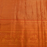 Royal Purple & Copper-Gold Kanjivaram Silk Saree