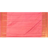 Pink Gold Zari Butti Kanjivaram Silk Saree