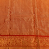 Sage Green Floral Kanjivaram Silk Saree