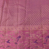 Royal Purple & Pink Kanjivaram Silk Saree