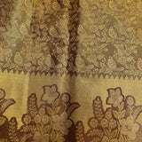 Olive Gold Antique Shikargah Kanjivaram Silk Saree