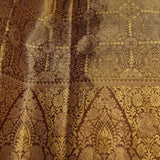 Royal Wine Kanjivaram Silk Saree With Antique Gold Weave